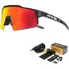 Kapvoe occhiali da sole da ciclismo all'aperto donna sport Running Mountain Eyewear uomo MTB Road Driving occhiali da bicicletta occhiali da bici UV400 - K9023-Q-4L-09