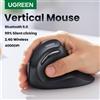 UGREEN Mouse verticale UGREEN Wireless Bluetooth5.0 2.4G ergonomico 4000DPI 6 pulsanti muti per MacBook Tablet laptop Computer PC Mouse - Vertical Mouse