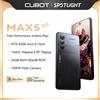 CUBOT MAX 5, Smartphone 5G Android, Dimensity 8200, Schermo grande da 6,95" 144 Hz, 24 GB di RAM + 256 GB di ROM, Telefono da gioco, In arrivo - Black