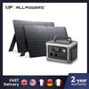 ALLPOWERS Solarpanel 100W 140W 200W Caricatore a energia solare con batteria LiFePo4 299Wh 600W Centrale elettrica portatile per campeggio RV