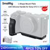 smallrig Piastra di montaggio a forma di L SmallRig A7C II/A7CR con manico in silicone per Sony Alpha 7C II/Alpha 7CR, con piastra a sgancio rapido Arca-Swiss 4797