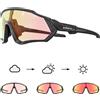 kapvoe KPAVOE Occhiali da sole fotocromatici Occhiali da ciclismo per bicicletta da esterno Sport da uomo Donna MTB Bike Occhiali UV400 Occhiali da corsa Occhiali da trekking - K9408-PH-1L-09