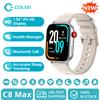 ColMi Nuovo COLMI C8 Max Chiamate vocali Smart Watch 1.93 "Grande display a colori HD Smartwatch per monitoraggio della salute e del fitness per uomini e donne