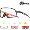 KAPVOE Nuovi occhiali da ciclismo fotocromatici per uomo Donna Occhiali da sole sportivi Occhiali da bici da strada MTB Occhiali da ciclismo Occhiali UV400 - K160-PH-1L-11