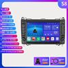 OSSURET Android 2 Din autoradio per Mercedes Benz B200 Sprinter W906 W639 W169 W245 Viano Vito Carplay autoradio Multimedia GPS RDS