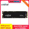 crucial SSD Crucial P3 Plus da 1 TB 2 TB PCIe Gen4 3D NAND NVMe M.2, unità a stato solido fino a 5000 MB/s per PC da gioco e laptop (pacchetto OEM)