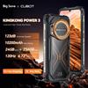 Cubot KingKong Power 3, smartphone Android 14, altoparlante da 123 dB, Helio G99, schermo da 6,72" a 120 Hz, RAM estesa fino a 24 GB, ROM da 256 GB, batteria da 10200 mAh, fotocamera da 100 MP, NFC - 6GB Add Watch C28