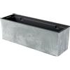 Prosperplast URBI CASE BETON EFECT vaso con serbatoio e dimensioni 580x180x195 in colore cemento -