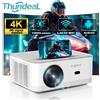 ThundeaL Proiettore ThundeaL Android TD92 Pro 4K 1080P WiFi Proiettore Full HD TD92Pro Video 3D portatile Proiettore intelligente Home Theater Cinema - Android Version