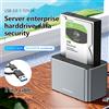 Blueendless Custodia esterna per disco rigido SAS/SATA da 2,5/3,5 pollici Sata a USB 3.0 Docking station per HDD Caddy Sata Custodia per HDD Scatola per HDD - BS-HD01S EU plug