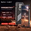 Cubot KingKong Star 2, smartphone 5G ultrasottile e robusto, 4nm 3.1GHz Dimensity 8200, 24GB RAM (12GB+12GB estesi), 256GB ROM, ampio display da 6.72" 144Hz, fotocamera da 100MP, telefono smartphone - Black