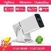 ThundeaL Mini Proiettore HD TD80W PK HY320 HY300 4K Android 13 WiFi Full HD 1920x1080P Home Cinema Proiettore a fascio portatile 3D - Android Version