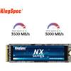KingSpec M.2 NVMe PCIe SSD 256g 512gb 1TB 2TB Interno NMVe 3.0 Unità a stato solido 2280 Dischi rigidi per PC desktop portatile -
