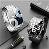 Karchilor 2024 Orologi intelligenti da uomo Schermo curvo da 2.01 pollici Chiamata Bluetooth IP68 Smartwatch sportivo e fitness impermeabile - jx629 silver steel