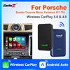 CarlinKit 5.0 e 4.0 Wireless Android Auto CarPlay Adattatore Auto-Connect Per Porsche Panamera 718 Macan Cayenne 911 Taycan 2017-2024