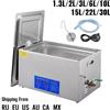 SucceBuy 1.3L 2L 3L 6L 10L 15L 22L 30L Pulitore ad ultrasuoni Lave-Piatti Lavatrice portatile Ultrasuoni Elettrodomestici per la pulizia della casa