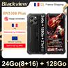 Blackview BV5300 Plus (NFC) [Senza caricatore UE] Android 13 6,1" 24GB(8+16)+128GB/SD 2TB 6580mAh 13MP IP68 Dual SIM - Black