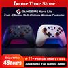Gamesir NOVA LITE Controller di gioco Bluetooth Gamepad per PC Nintendo Switch con custodia rigida, stick effetto Hall - Transparent black