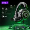 EKSA StarEngine Pro Cuffie da gioco Gamer 7.1 Cuffie over-ear cablate con microfono ENC con cancellazione del rumore per PC/PS4/PS5/Xbox