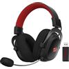 Redragon H510 PRO Zeus-X RGB Cuffie da gioco wireless Suono surround 7.1 Driver audio da 53 mm Cuffie multi-piattaforma