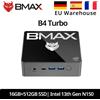 BMAX B4 Turbo Mini PC Windows 11 PC Intel N150 16GB 512GB SSD 2 * HDMI 1 * Type-C supporta 4K @ 60Hz 1000MHz Intel Graphics - Mini Pc