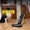 Tineco iFLOOR 5 Aspirapolvere a vapore umido e asciutto All-in-one, scopa a vapore Detergente per pavimenti in legno duro Ottimo per pasticci appiccicosi, 248 ℉ Vapore ad alta temperatura -