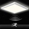 Oeegoo Plafoniera LED Oeegoo 18W con sensore di movimento radar, 1800lm, lampada 4000K con sensore di movimento per interni, lampada da soffitto LED IP44 -