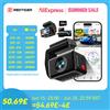 REDTIGER Dash Camera Anteriore e Posteriore 4k Dash Cam Drive Recorder per WiFi GPS Car Dvr per 24H Modalità Parcheggio Scatola Nera per Auto -