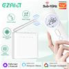 EZAIOT Termostato digitale WiFi wireless RF Termoregolatore a batteria Tuya per casa intelligente 220V per riscaldamento dell'acqua Caldaia a gas e attuatore Alexa - Storage box