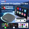 Carlinkit 2026 CarlinKit Smart CarPlay Ai Box Supporto Android 13 Netflix YouTube Schermo diviso Wireless Android Auto e CarPlay Smart TV Box