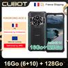 Cubot KINGKONG ACE 2 16GB (6GB+10GB) 128GB Smartphone ultrasottile e robusto, 5100mAh, 48MP, schermo da 6,56 pollici a 90Hz, NFC, Android 14 - Arancione