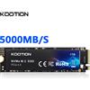 KOOTION X16 SSD Nvme M2 512GB 1TB 2TB Gen4 Nvme SSD Disco rigido M.2 2280 PCIe 4.0x4 Unità a stato solido interna per laptop desktop -