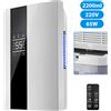 LONENESSL Deumidificatore LED 220V essiccatore domestico Deumidificatore LED con telecomando con serbatoio dell'acqua da 2,2 litri Deumidificatore a 3 modalità di deumidificazione - Black