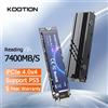 KOOTION X16 PS5 console M.2 SSD NVMe 2TB 1TB 512GB M2 SSD Disco M.2 PCIe4.0x4 2280 Unità a stato solido interna per PC portatile
