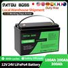 DATOUBOSS Batteria DATOUBOSS LiFePO4 12V con BMS 8000Cycles, 100A 200A 300A, per inverter, camper, sistema solare, barca, famiglia, solare