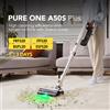 TINECO Aspirapolvere senza fili Tineco Pure ONE A50S, aspirazione 185 W, autonomia 70 minuti, pattumiera più grande da 1 l, spazzola di potenza 3DSense -