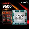 AMD Ryzen 5 9600 CPU R5 9600 5.2GHz 6-Core 12-Thread 38MB Cache Socket AM5 Processore desktop per PC Gamer senza confezione -