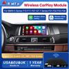 Road Top Wireless Android Auto Per BMW Auto 5 7 Serie F10 F11 F07 GT F01 F02 F03 F04 CIC NBT EVO Carplay Interfaccia Specchio di Collegamento Air Play