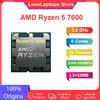 AMD Ryzen 5 7600 originale R5 7600 6-Core 12-Thread 3.8 ghzhigh 5.1 GHz AM5 Socket processore CPU Gaming Desktop PC senza ventola -