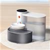 Fontana d'acqua intelligente per animali domestici Fontana automatica per gatti da 3 litri/100 once Senza filtro Dispenser per bere animali domestici per gatti e cani di piccola taglia - Grigio