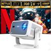 XGODY Gimbal N6 Proiettore Full HD 1080P 2.4G 5G WiFi LCD LED Video Fascio di film Proiettore Android Home Theater Cinema Beamer - Gimbal N6