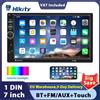 Hikity 7 "Autoradio Autoradio 2 Din Touch Screen Car Audio Multimedia Player Audio Stereo Bluetooth supporto Mirror-Link posteriore - 7018B Only
