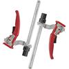 Allsome 2pc MFT Banco da lavoro da tavolo Morsetto per cani da banco a cricchetto rapido 3/4 pollici (19mm) 20mm Morsetto per foro per cani Morsetto di fissaggio per la lavorazione del legno - 20mm