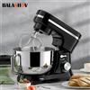 BALASHOV 3 in1 multifunzionale Chef Machine Kitchen robot da cucina Stand Cream Egg frusta Mixer frullatore torta pasta macchina per il pane - silver