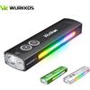 Wurkkos NUOVA torcia multifunzione HD01 1200 LM con luce verde luce bianca 90CRI luci laterali RGB IP65 escursionismo impermeabile -