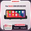 BONROAD Wireless Carplay Android auto Multimedia Player autoradio per BMW serie 3 E90 E91 E92 E93 Touch Screen con Bluetooth