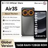 IIIF150 Air3S Smartphone robusto 90Hz 16GB(4+12) 128GB 6.6'' Display Fullview 2.4M Drop 6m Impermeabile Android 14 Ultra-sottile - contour blk