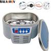 BALASHOV 600ML portatile pulitore ad ultrasuoni parti di gioielli occhiali protesi denti finti orologio lavatrice vasca vibrazione a doppia frequenza - 30W and 50W