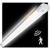 Oeegoo Plafoniera LED con Sensore di Movimento 90CM, 30W, 4000K, IP65 Impermeabile, Tubo LED per Seminterrato e Officina -