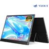 VEOUT Vendita calda VEOUT Monitor portatile da 15,6 pollici 60HZ per laptop, display LCD 16:9 1080P FHD Secondo schermo esterno del computer per il telefono
